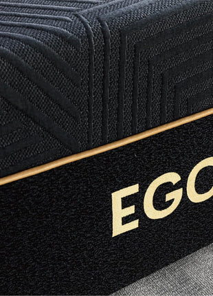 EGOHOME 14-Inch Queen Memory Foam Mattress with Cooling Copper Gel - Therapeutic Medium Firm, CertiPUR-US Certified, Made in the USA, Dimensions: 60x80x14, Color: Black