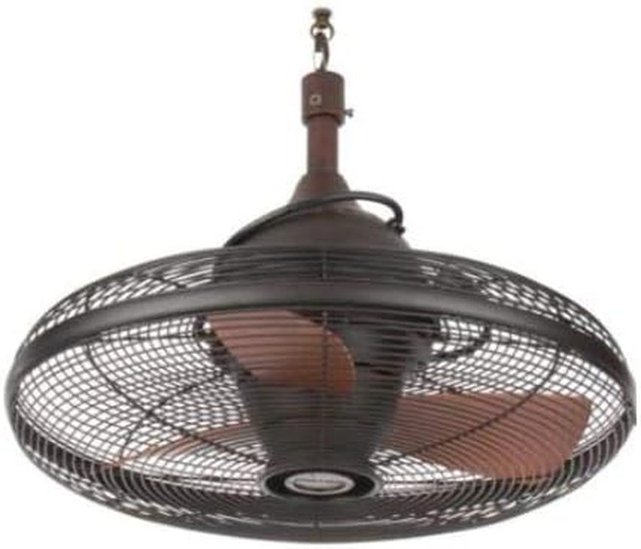 Valdosta 20-In Oil Rubbed Bronze Indoor/Outdoor Downrod Ceiling Fan (3-Blade)