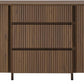 62" Sideboard Buffet Cabinet with Storage, Living Room Accent Cabinet with Drawers, Doors and Adjustable Shelves, for Bar, Kitchen, Walnut