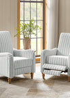Blue / Recliner Set Of 2