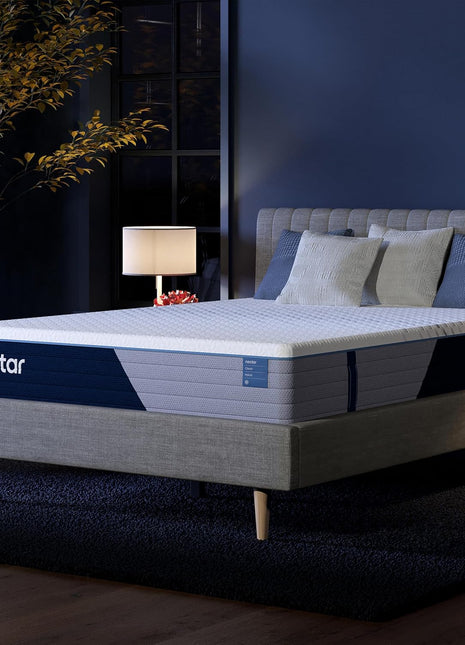 Classic Hybrid 12-Inch Queen Mattress - Medium Firm - Memory Foam and Innerspring Coils - Cooling Top Layer - Back Pain Relief - Mattress in a Box - 365-Night Trial and Lifetime Warranty
