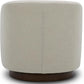 Swivel Accent Chair, FSC Certified Upholstered Fabric Barrel Chair for Living Room Set of 2, Fully Assembled, Linen