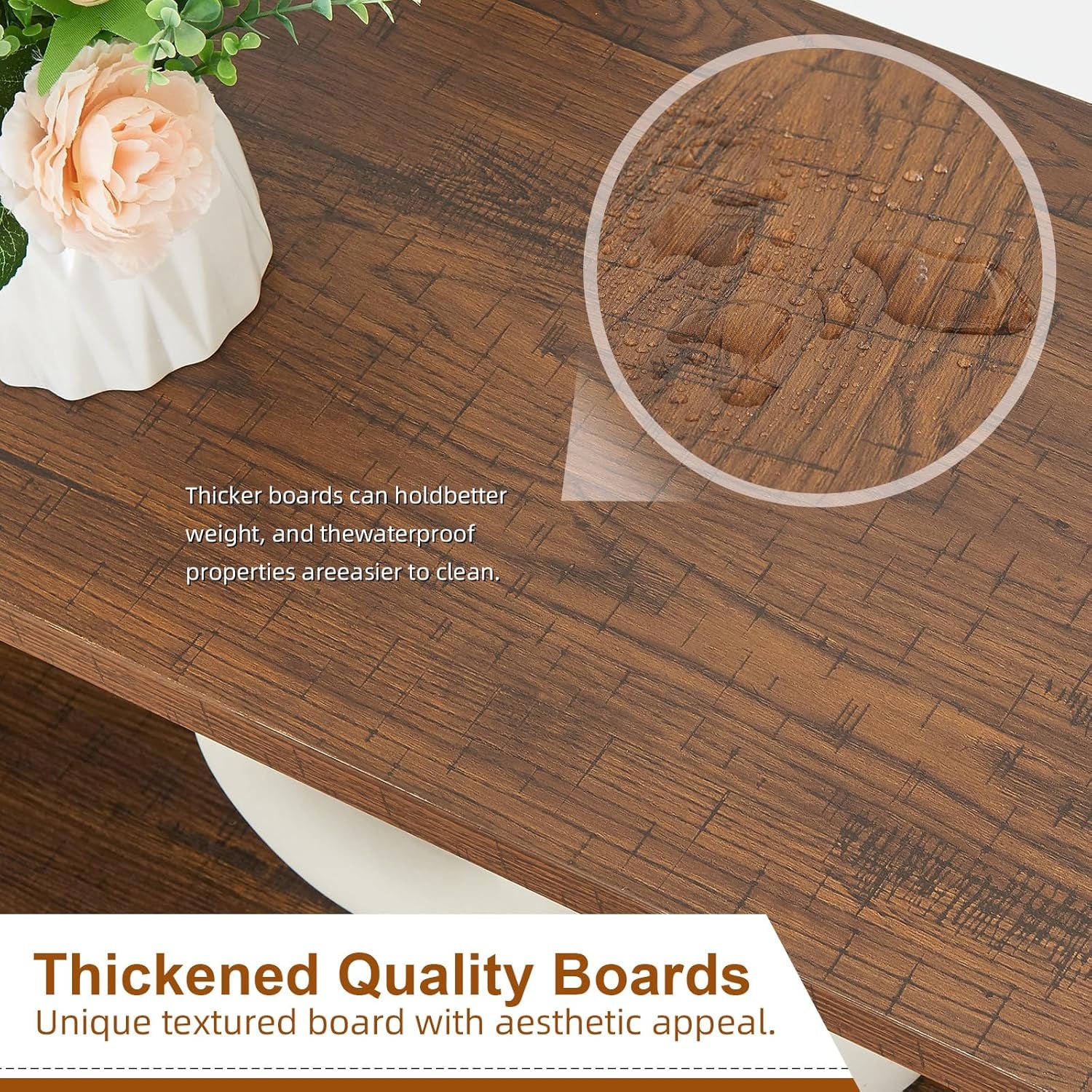 Entryway Console Table, Rustic Couch with Wide Storage, Industrial Sofa Tables with 3-Tier Open Shelves, Entryway Table for Living Room, Hallway, Brown, 55 Inch