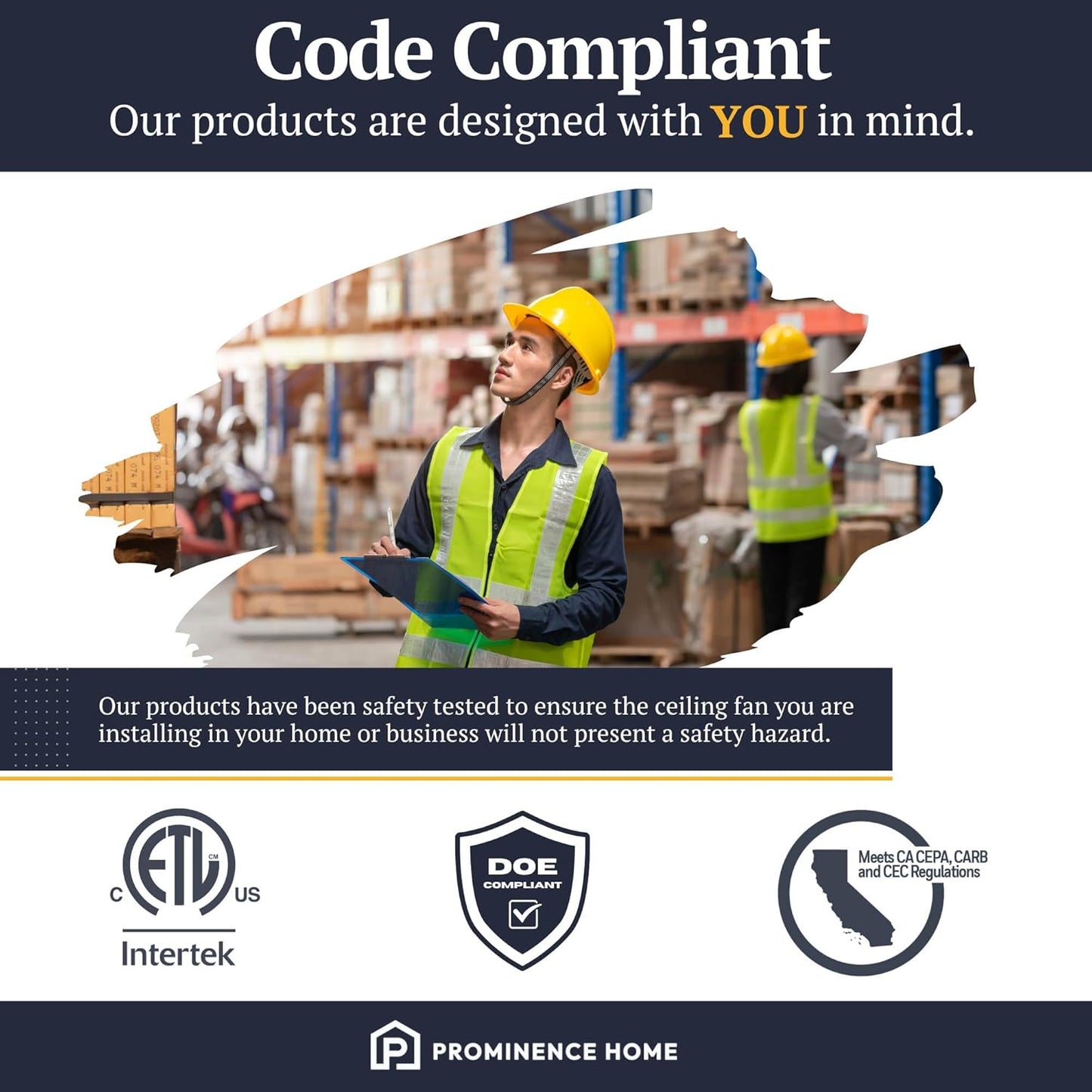 Abner Modern Farmhouse 52 Inch Ceiling Fan with Light, Outdoor Fan/Indoor Tri-Mount LED Ceiling Fan with 5 Blades, Silver Oak and Maple Brown Blade Finish Options, Bronze (80091-01)