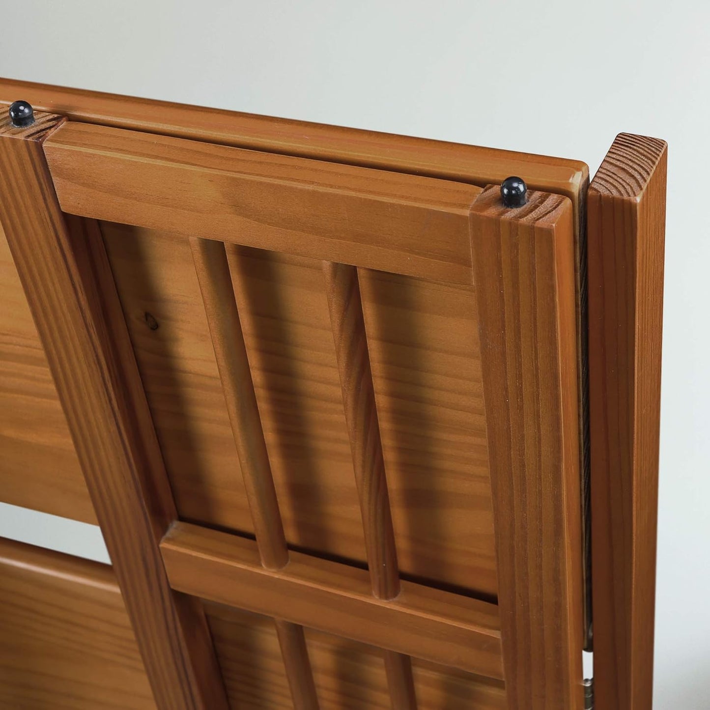 3-Shelf Stackable 27.5" Wide-Chestnut Fold Bookcase