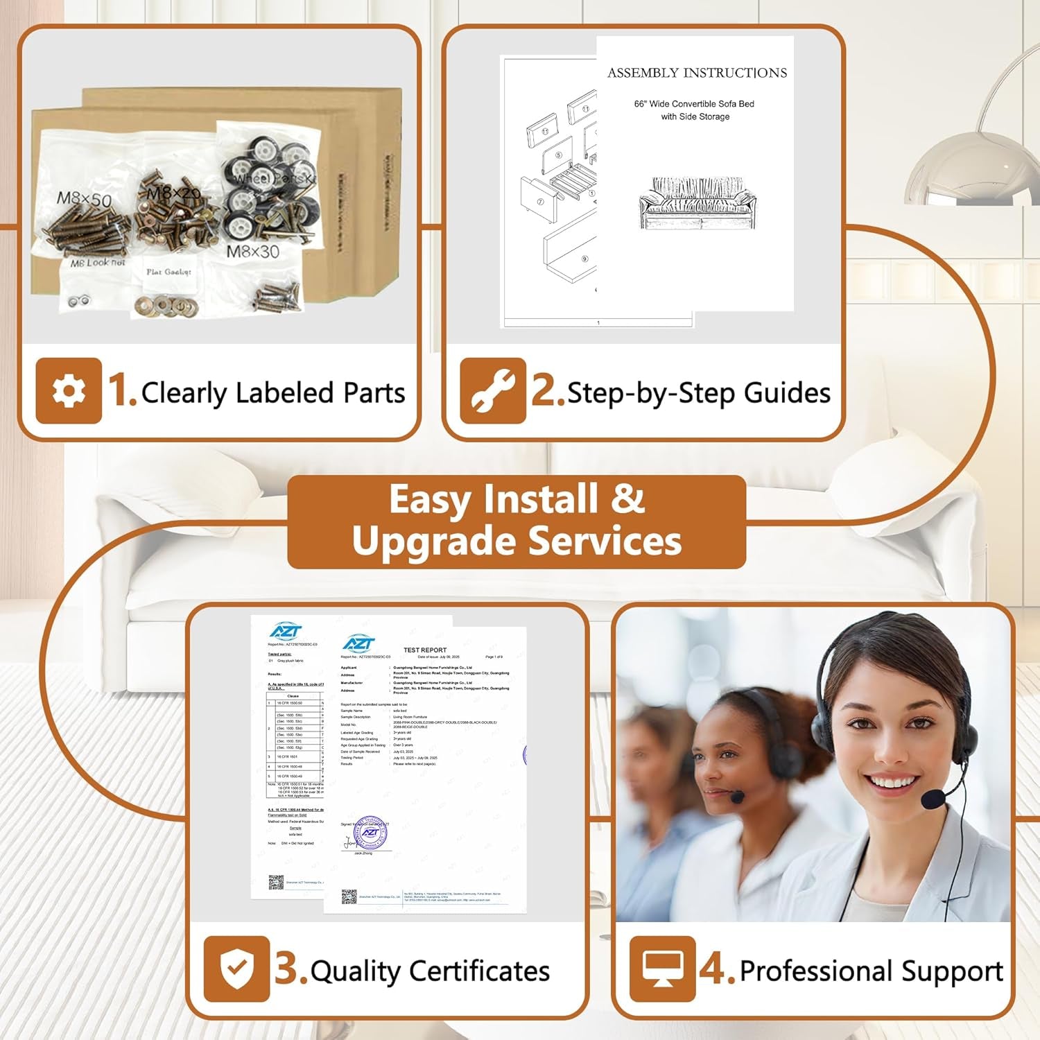 63.8" Futon Sofa Bed Queen Size, Pull Out Bed, 3-In-1 Convertible Sleeper Sofa with Side Pocket, Modern Velvet Futon Couch for Living Room, Small Space, Apartment, Bedroom, Black