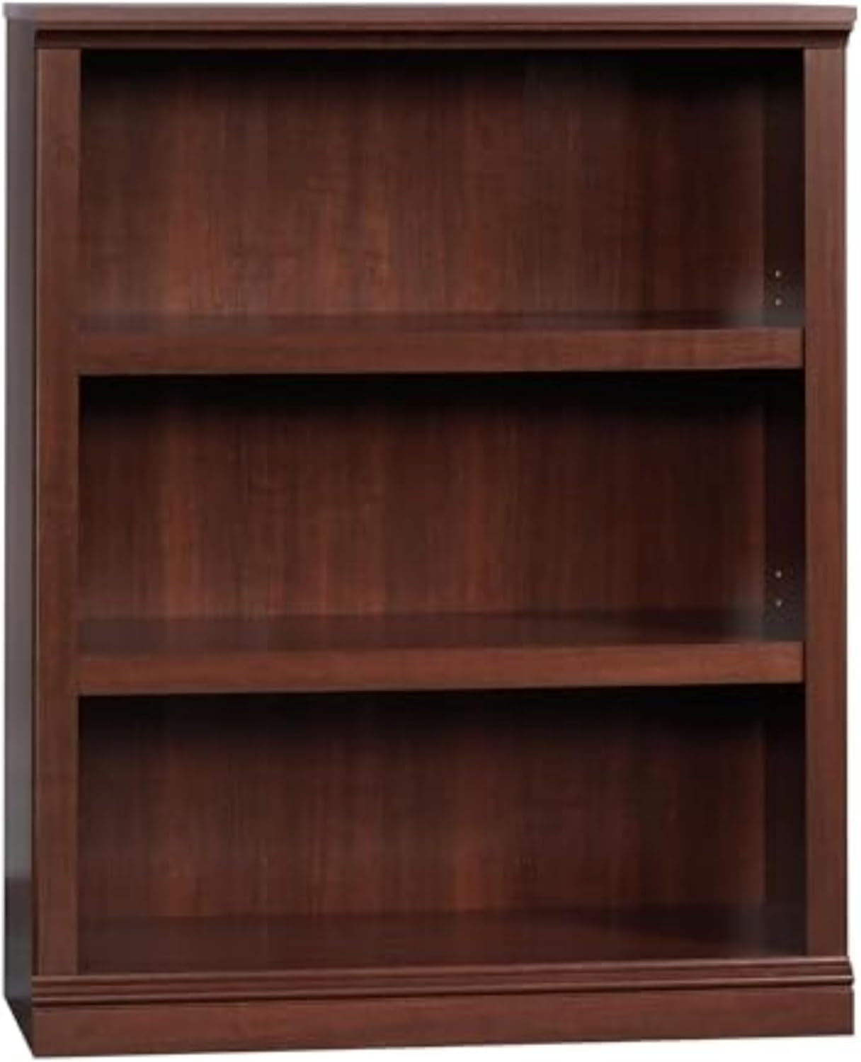 Miscellaneous Storage 3-Shelf Bookcase/ Book Shelf, Select Cherry Finish
