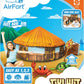 The Original Patented Airfort - Build a Fort in 30 Seconds, Inflatable Fort for Kids, Play Tent for 3-14 Years, a Playhouse Where Imagination Runs Wild, Fan Not Included (Tiki Hut)