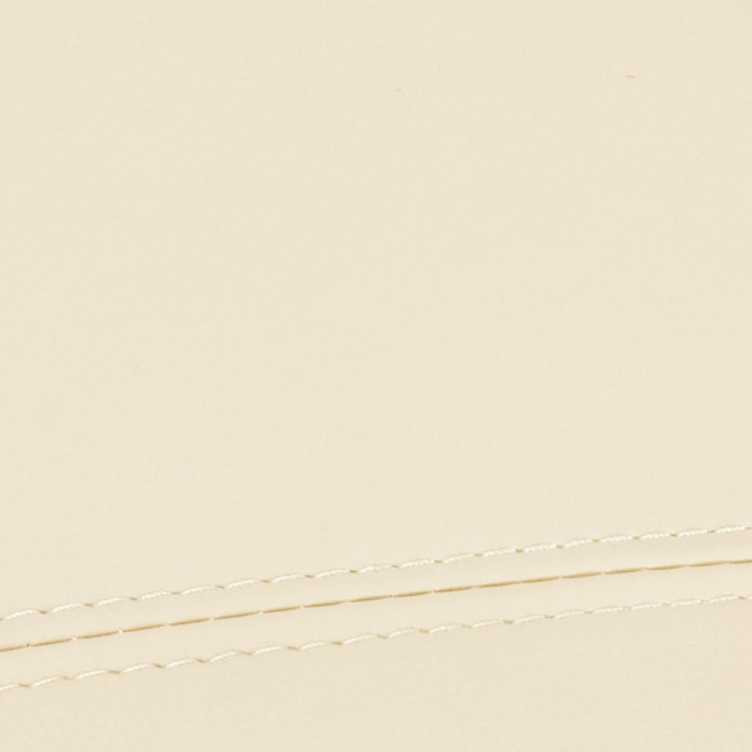 Manual Swivel Recliner with Ottoman, Chair Ottoman Set for RV Small Spaces, Living Room, Bedroom, Office 9019 4919 (Faux Leather, Cream White)