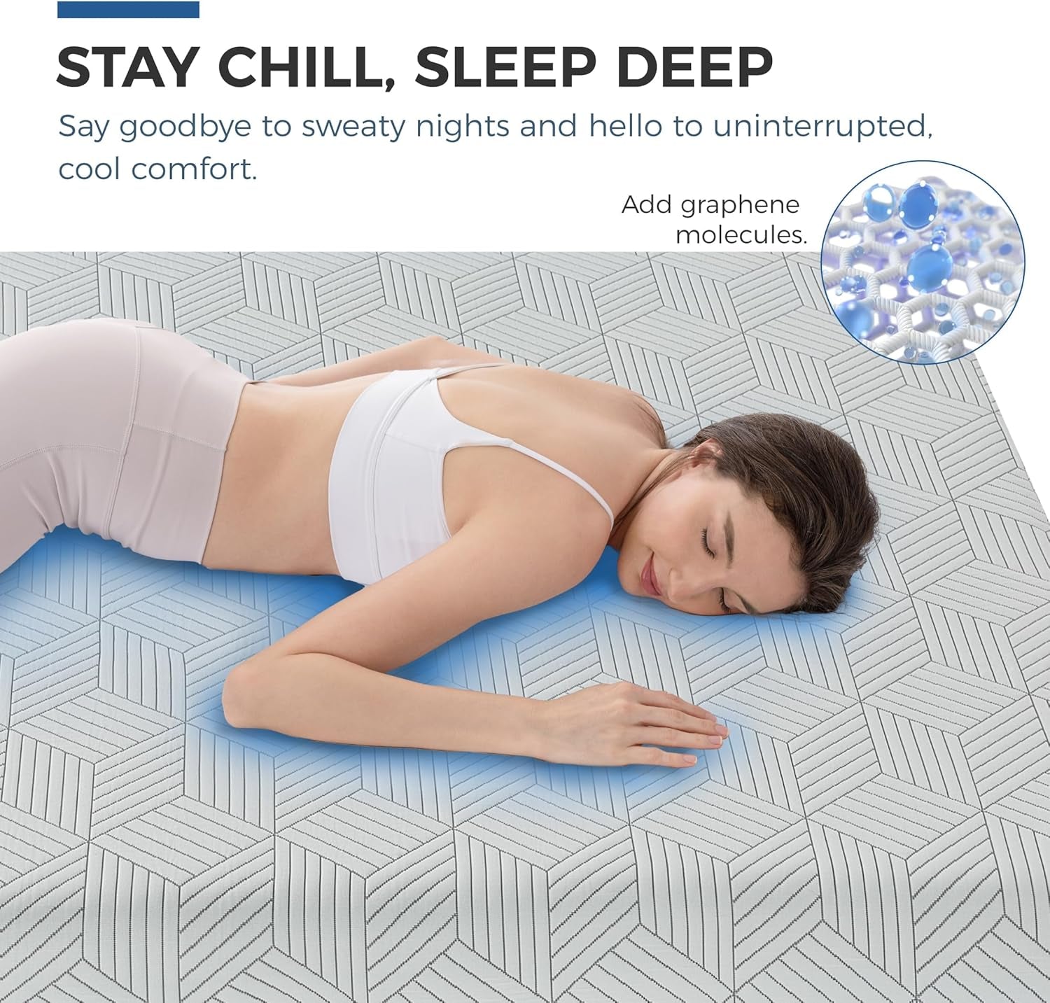 Medium Queen Mattress 12 Inch Memory Foam Mattress Queen Size Bed in a Box for Back Pain Relief and Cool Sleep with Gel Foam and Removeable Fiberglass Free Cover, Certipur-Us Certified