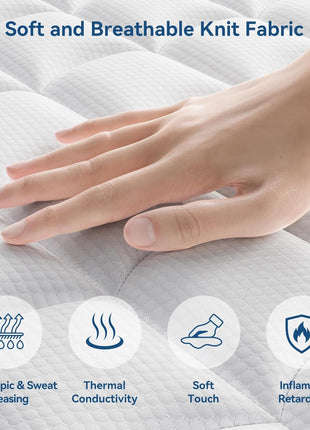 Queen Size 12-Inch Medium Firm Hybrid Mattress - Memory Foam with Individually Wrapped Pocket Springs for Pain Relief, Motion Isolation, and Edge Support (80x60x12)