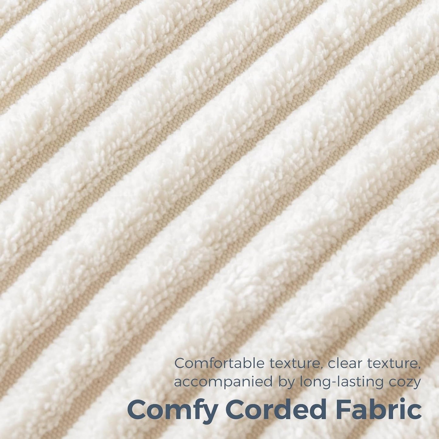 Folding Sofa Bed, Convertible Sleeper Chair with Pilow Foldable Matress with Back Support, Portable Fold Out Chair Bed Comfy Floor Sofa Lounge for Living Room Bedroom, Beige, Double