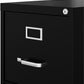 4 Drawers 52" Vertical Black Metal Filing Cabinet Lockable Pre-Assembled Stationary Letter Size for Home, Office