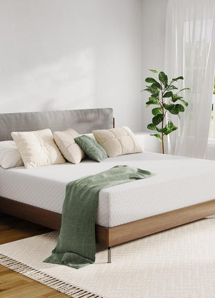 12-Inch Full-Size Memory Foam Mattress with Comfort Foam for Pressure Relief and Improved Sleep Quality, Featuring a Removable and Washable Cover, Medium Firmness