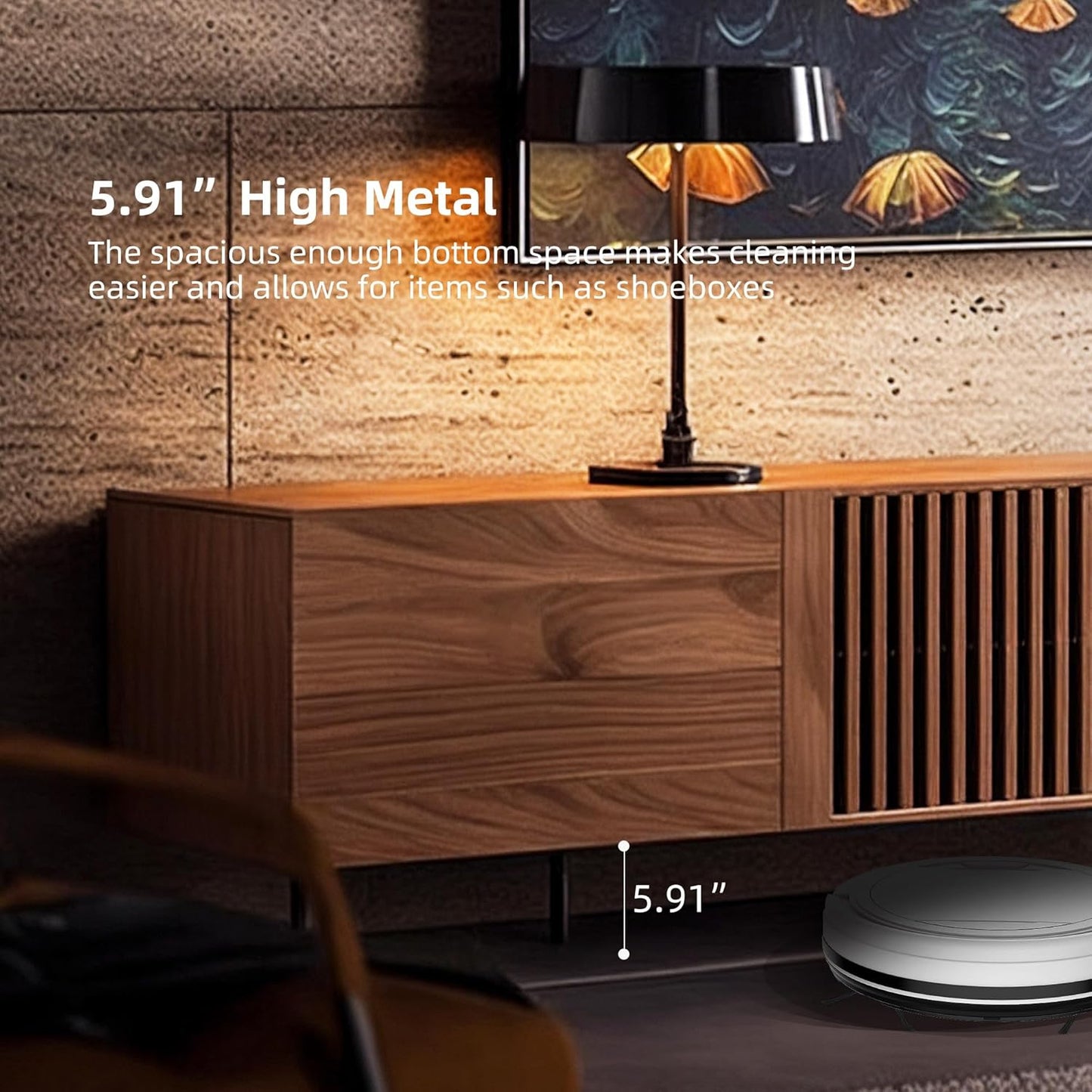 Mid Century Modern TV Stand with 4 Doors, 94.48 Inch Wide Entertainment Center TV Console for Living Room Bedroom, Media Console TV Cabinet with Storage Walnut