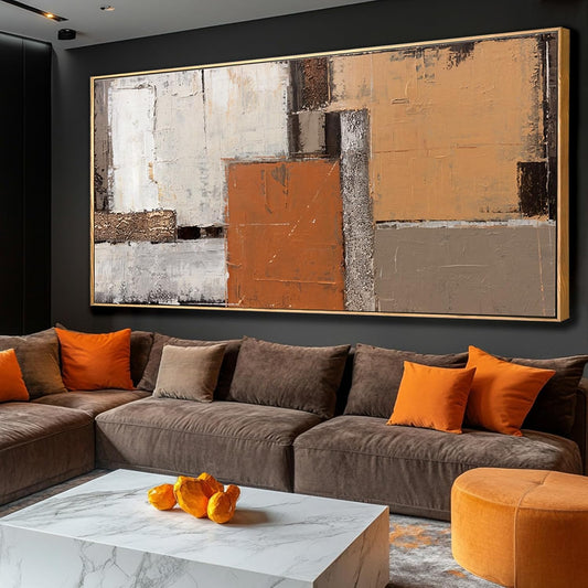 Yellow Canvas Decor Colorful Abstract Wall Art 29"X58" Decorations for Living Room Wall Decor Dining Room Modern Posters for Bedroom