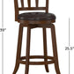 Presque Isle Swivel Stool, Counter Height, Cherry