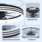 Ceiling Fans with Lights, 20'' Ceiling Fans with Lights and Remote, Low Profile Ceiling Fan with Light, 3 CCT & Dimmable, 6 Fan Speed, Remote&App Control Ceiling Fan for Bedroom, Living Room, Kitchen
