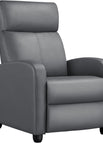 Grey / Faux Leather