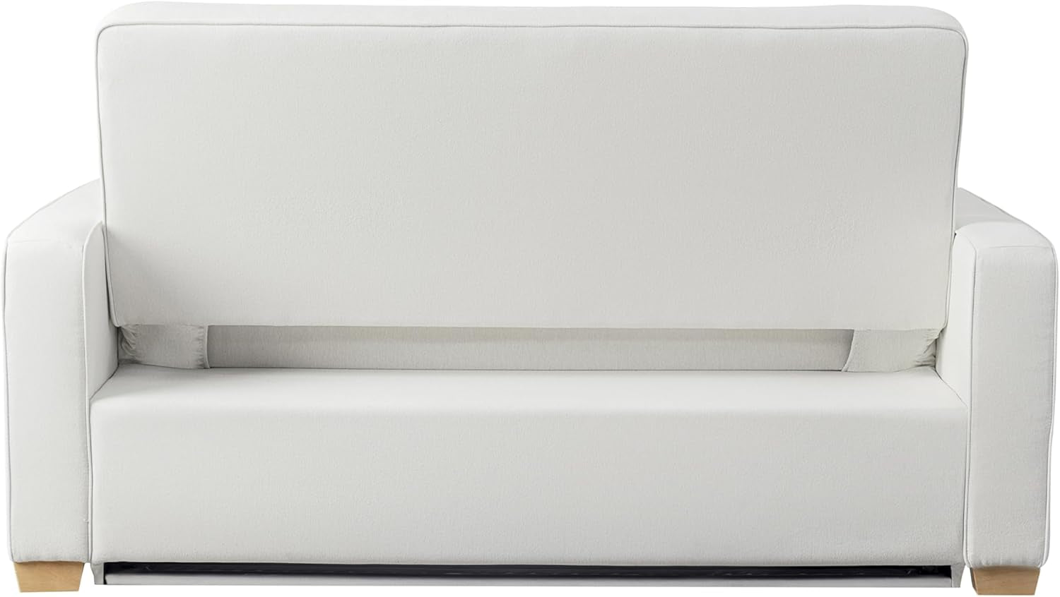 ® Ainsley onvertible Loveseat Sleeper Sofa – 3-In-1 Loveseat, Lounger & Queen-Size Sofa Bed, Pull-Out Sleeper ouh with Dreamoils®, Easy Assembly, Oyster Fabri